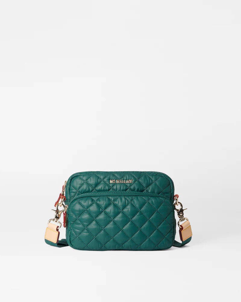 MZ Wallace Small Metro Camera Bag in Emerald - Big Bag NY
