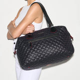 Black MZ Wallace Crosby Getaway Tote - Big Bag NY