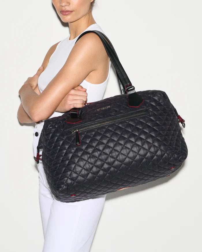 Black MZ Wallace Crosby Getaway Tote - Big Bag NY