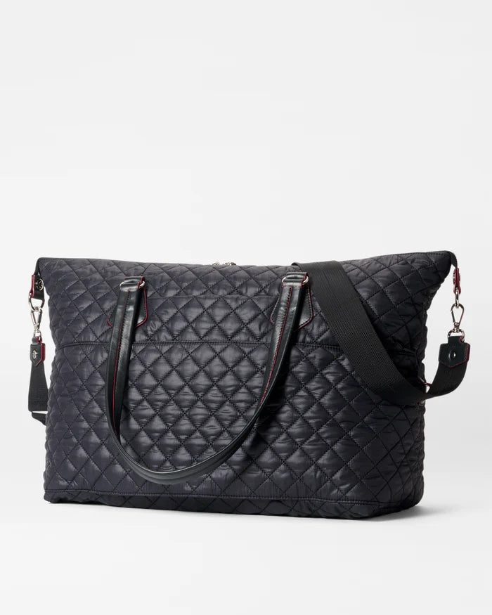 Black MZ Wallace Crosby Getaway Tote - Big Bag NY