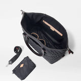 Black MZ Wallace Crosby Getaway Tote - Big Bag NY