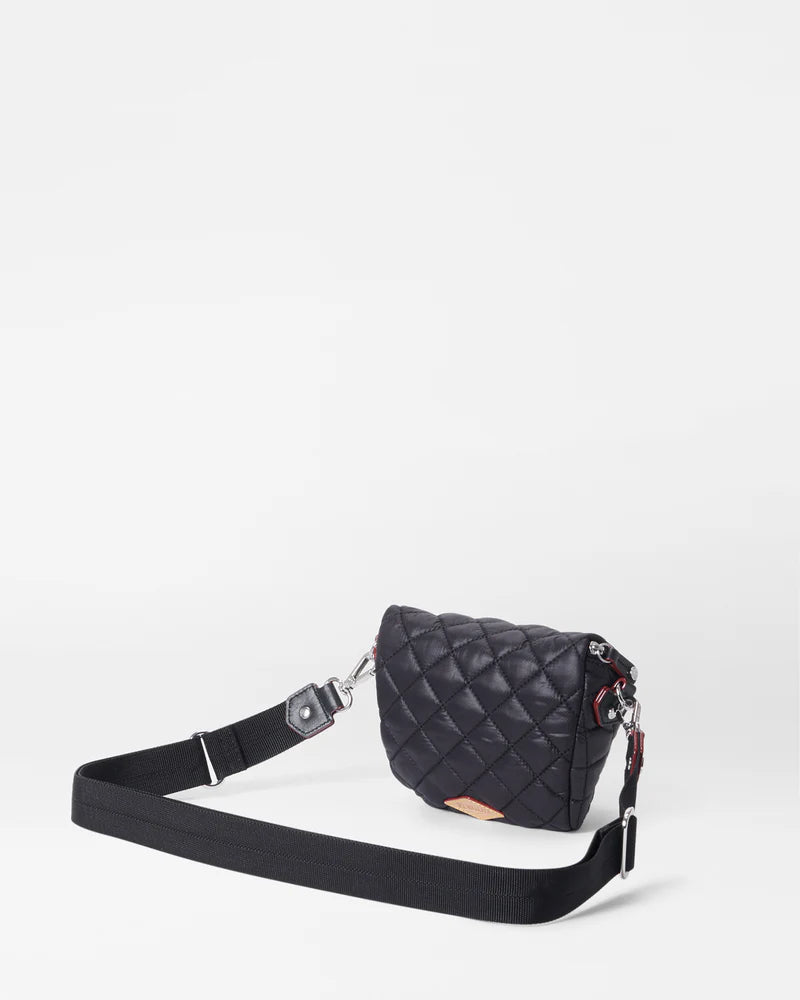 MZ Wallace Micro Crosby Crossbody Sling in Black - Big Bag NY