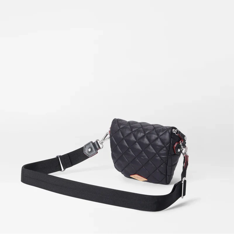 MZ Wallace Micro Crosby Crossbody Sling in Black - Big Bag NY