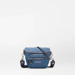 MZ Wallace Micro Crosby Crossbody Sling in True Blue Denim - Big Bag NY
