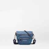 MZ Wallace Micro Crosby Crossbody Sling in True Blue Denim - Big Bag NY