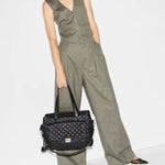 MZ Wallace Black Crosby Lock Tote - Big Bag NY