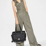 MZ Wallace Black Crosby Lock Tote - Big Bag NY