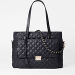 MZ Wallace Black Crosby Lock Tote - Big Bag NY