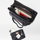 MZ Wallace Black Crosby Lock Tote - Big Bag NY