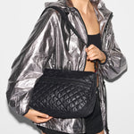 MZ Wallace Medium Metro Roxy in Black - Big Bag NY