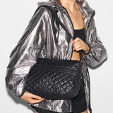 MZ Wallace Medium Metro Roxy in Black - Big Bag NY