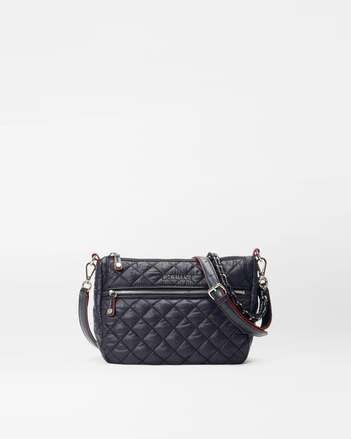 MZ Wallace Crosby ELLA Crossbody in Black - Big Bag NY