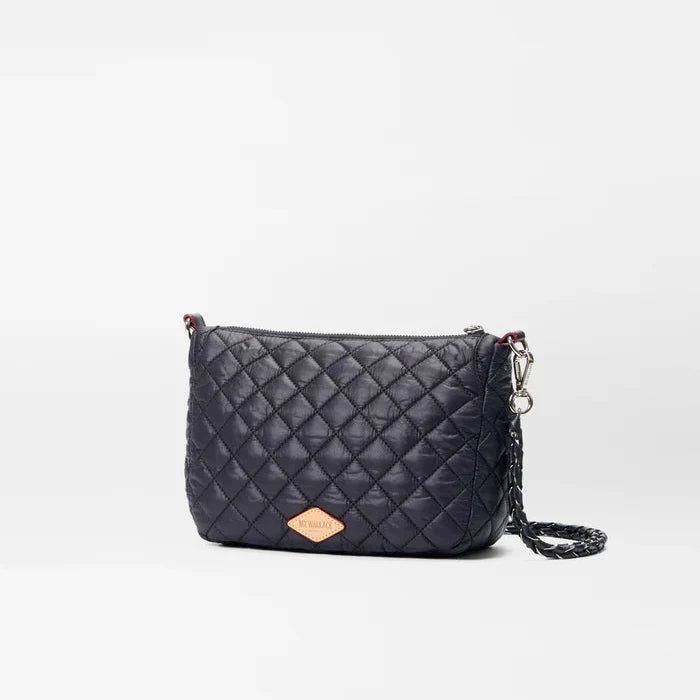MZ Wallace Crosby ELLA Crossbody in Black - Big Bag NY