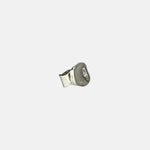 Ithil Geometric Silver Statement Ring - Big Bag NY