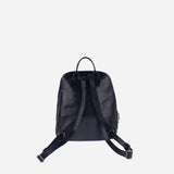 Black Marta Ponti Pocket Leather Backpack - Big Bag NY