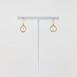 Lina's Simple Teardrop Earring Lemon Quartz - Big Bag NY