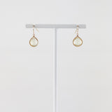 Lina's Simple Teardrop Earring Lemon Quartz - Big Bag NY