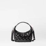 MZ Wallace Black Sequin Mini Hobo - Big Bag NY