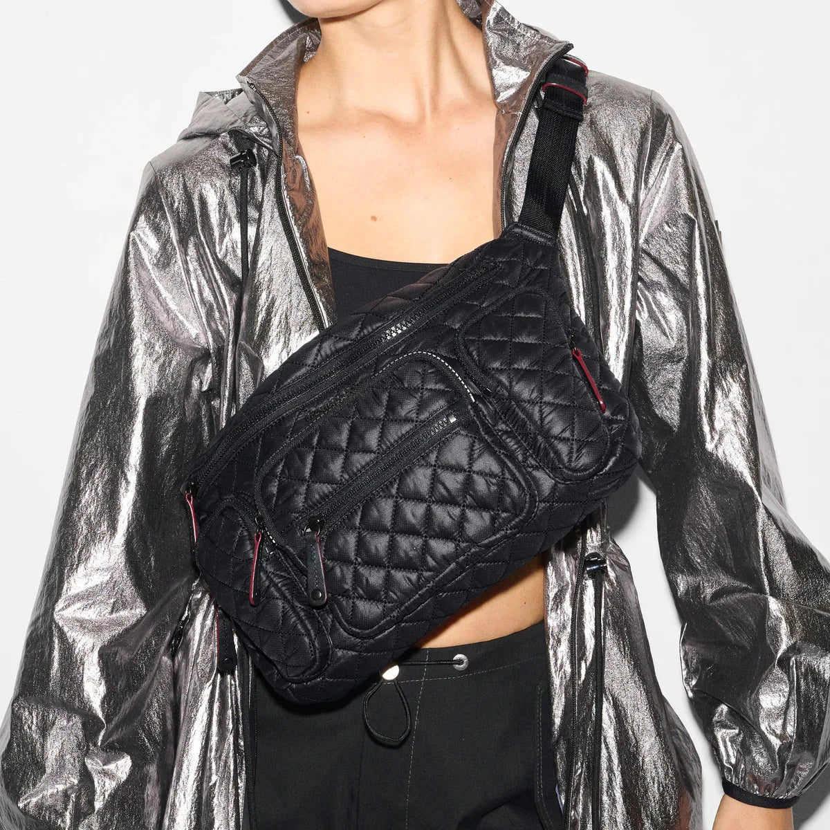 MZ Wallace Black XL Metro Sling - Big Bag NY