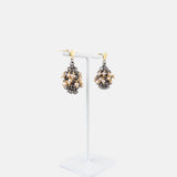 Alison Evans Mixed Metal Pearl Ball Earrings - Big Bag NY