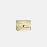Woolly Made Beige Snap Wallet with Key Fob - Big Bag NY