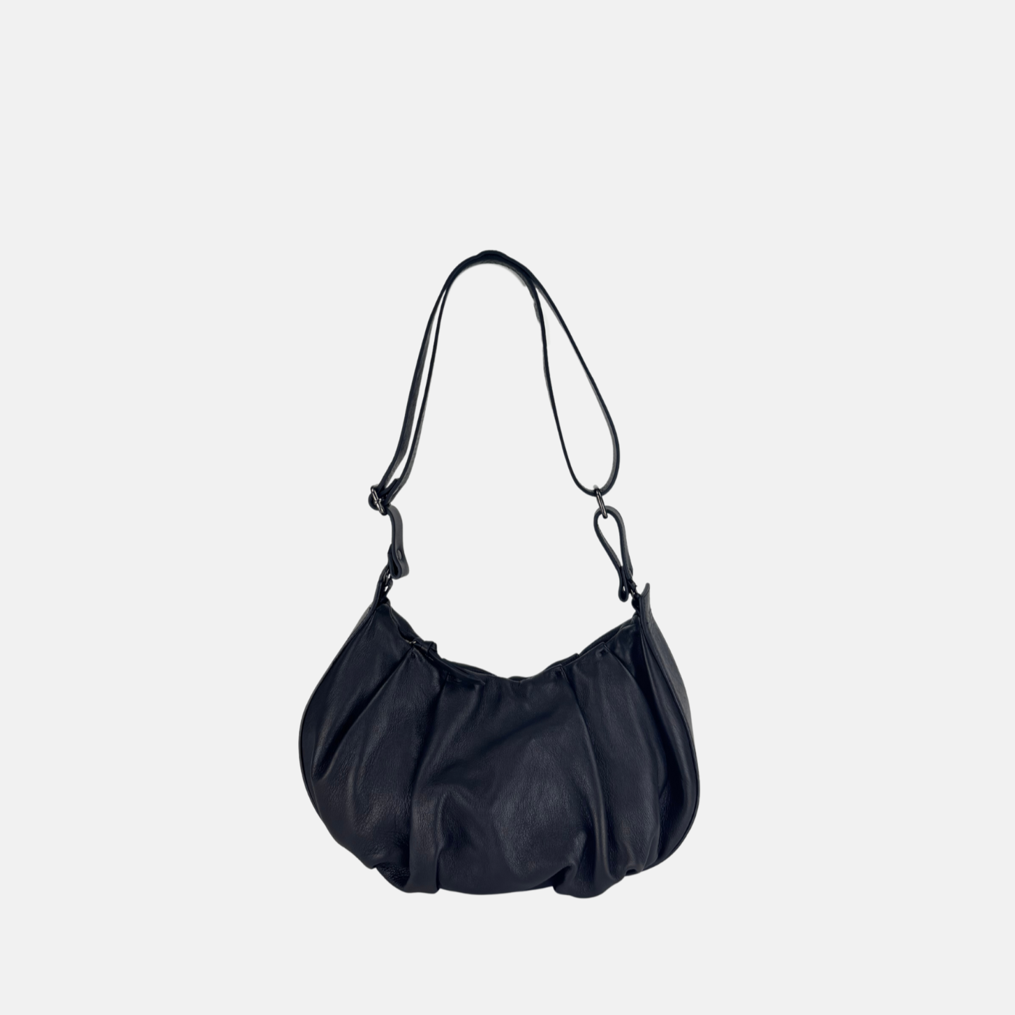 Reptile's House Nappa Lambskin Moon Crossbody Bag - Big Bag NY