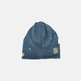 CA4LA Grunge Knit Cap Beanie in Blue - Big Bag NY