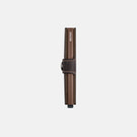 Secrid Miniwallet in Original Leather in Chocolate - Big Bag NY