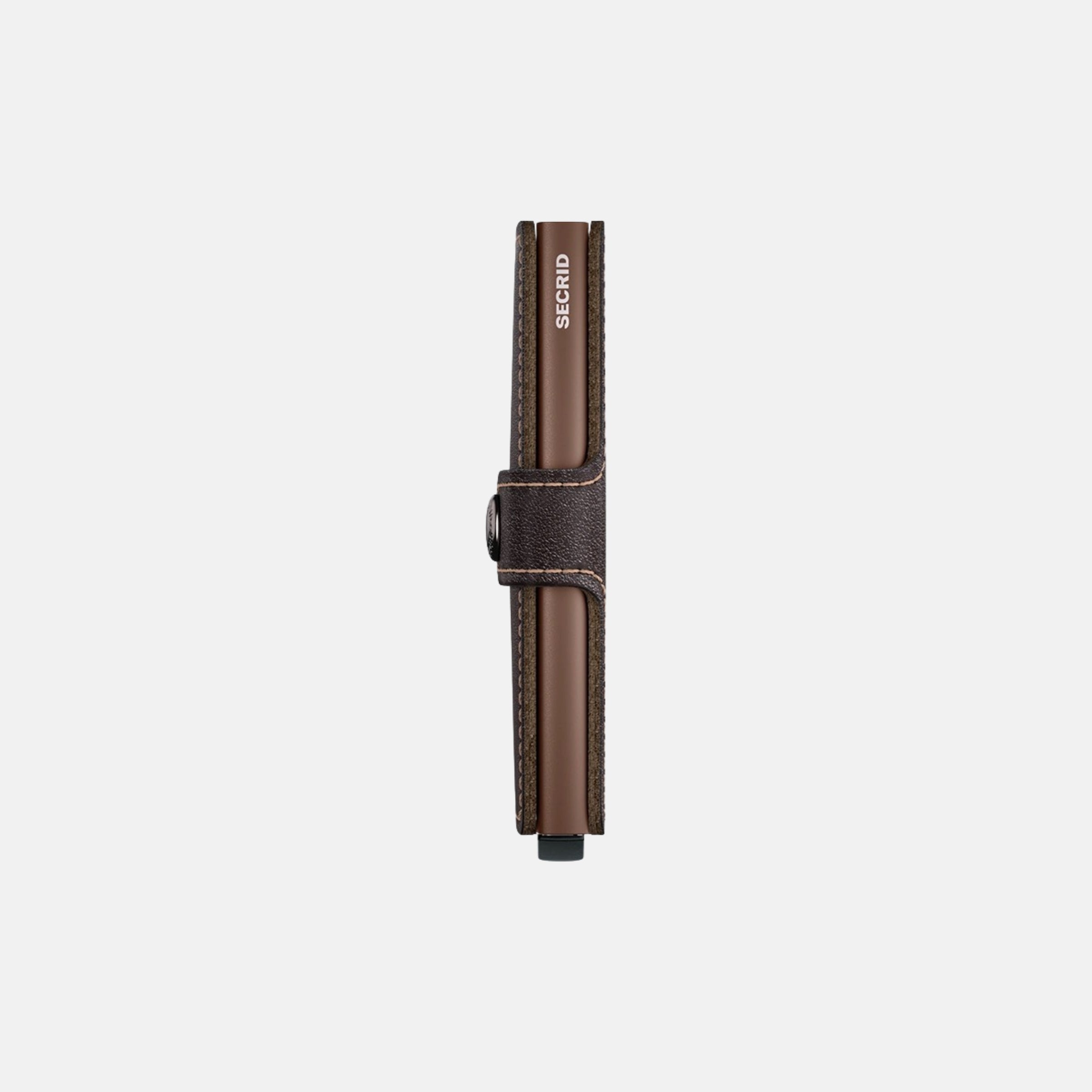 Secrid Miniwallet in Original Leather in Chocolate - Big Bag NY