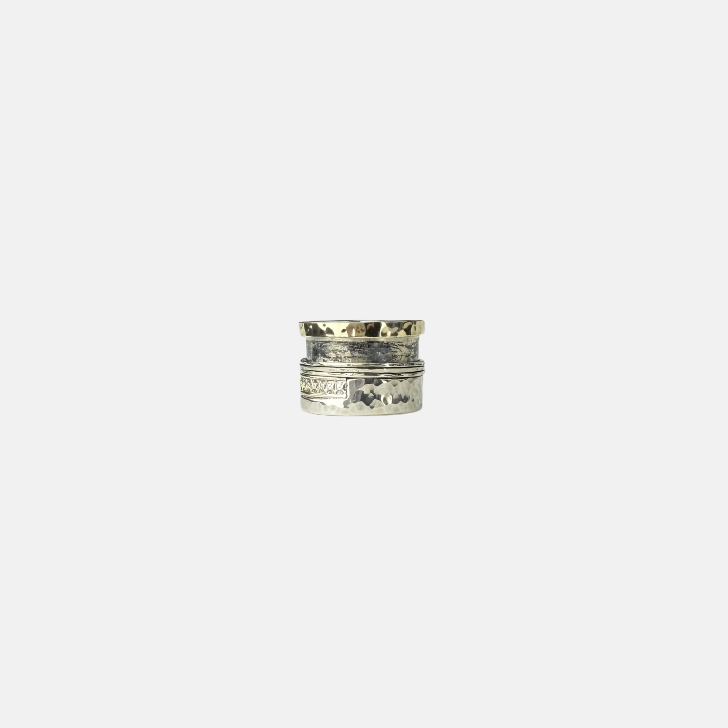 Ithil Mixed Metal Spinner Ring - Big Bag NY
