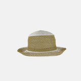 Grevi Raffia Mesh Foldable Bucket Hat - Big Bag NY