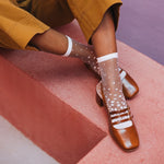 Atelier St Eustache Nakameguro Sock in White - Big Bag NY