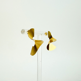 Twisted Circle Post Earrings