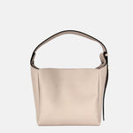 LORISTELLA Eva Small Leather Bucket Bag in Vanilla - Big Bag NY