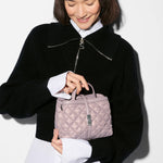 MZ WALLACE Mini Astor Top Handle Bag in Quail - Big Bag NY