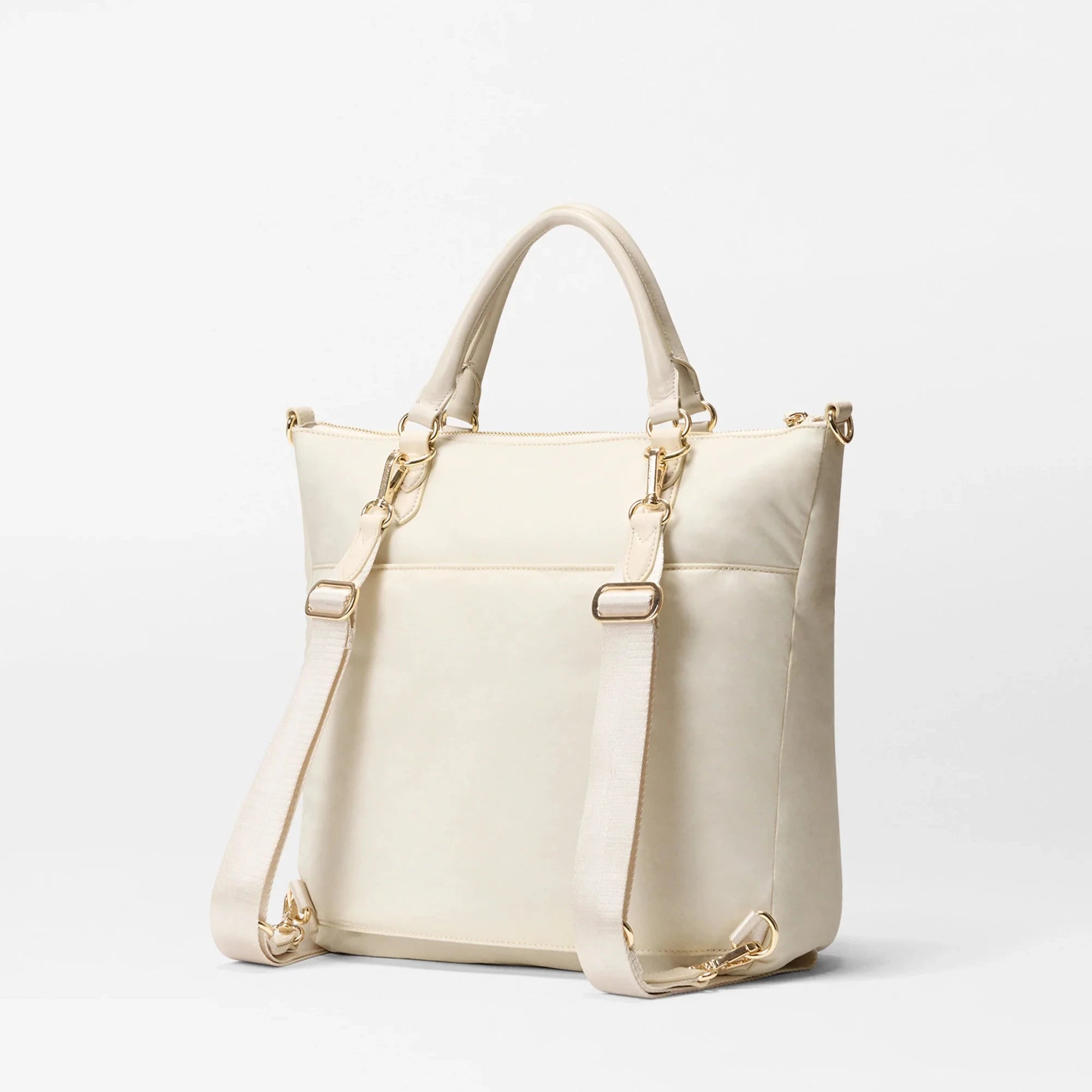 Mz Wallace Chelsea Convertible Backpack in Sandshell - Big Bag NY