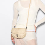 MZ WALLACE Astor Small Convertible Clutch in Buff Mesh - Big Bag NY