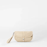 MZ WALLACE Astor Small Convertible Clutch in Buff Mesh - Big Bag NY