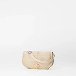 MZ WALLACE Astor Small Convertible Clutch in Buff Mesh - Big Bag NY