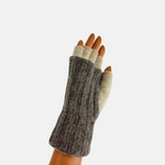 Santacana Two Tone Fingerless Gloves - Big Bag NY