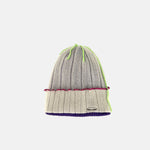 CA4LA CLEAR Cotton Knit Cap Summer Beanie in Beige - Big Bag NY