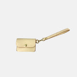Woolly Made Beige Snap Wallet with Key Fob - Big Bag NY