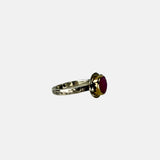 Ithil Pink Tourmaline Studded Ring - Big Bag NY