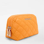 MZ Wallace Small Double Zip Cosmetic in Sunset Orange - Big Bag NY