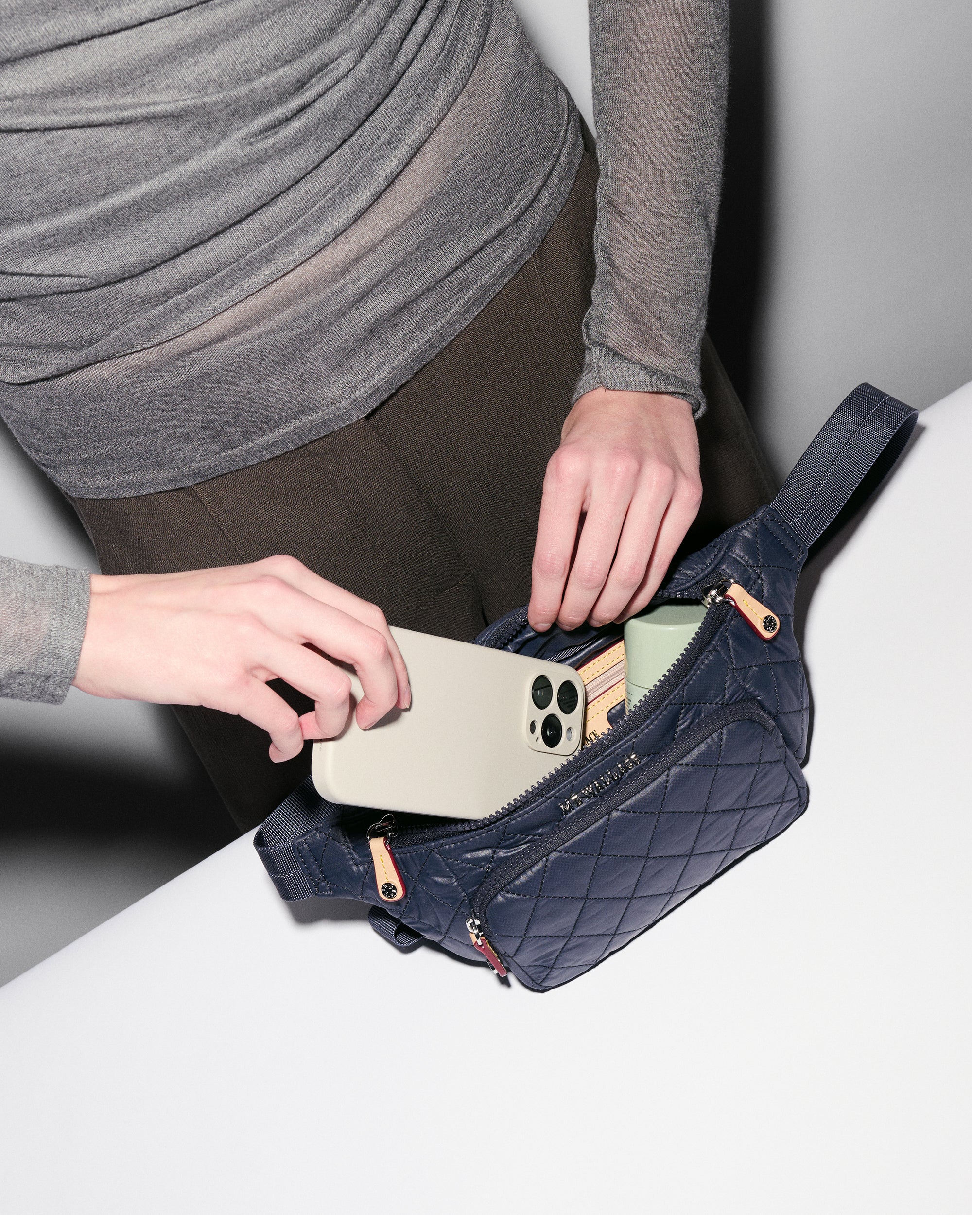 MZ Wallace Small Metro Sling in Dawn - Big Bag NY