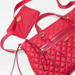 MZ WALLACE Medium Park Satchel
 Apple - Big Bag NY