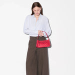 MZ WALLACE Small Park Shoulder Bag in Apple Red - Big Bag NY