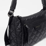 MZ WALLACE Small Park Shoulder Bag in Black - Big Bag NY