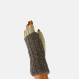 Santacana Two Tone Fingerless Gloves - Big Bag NY