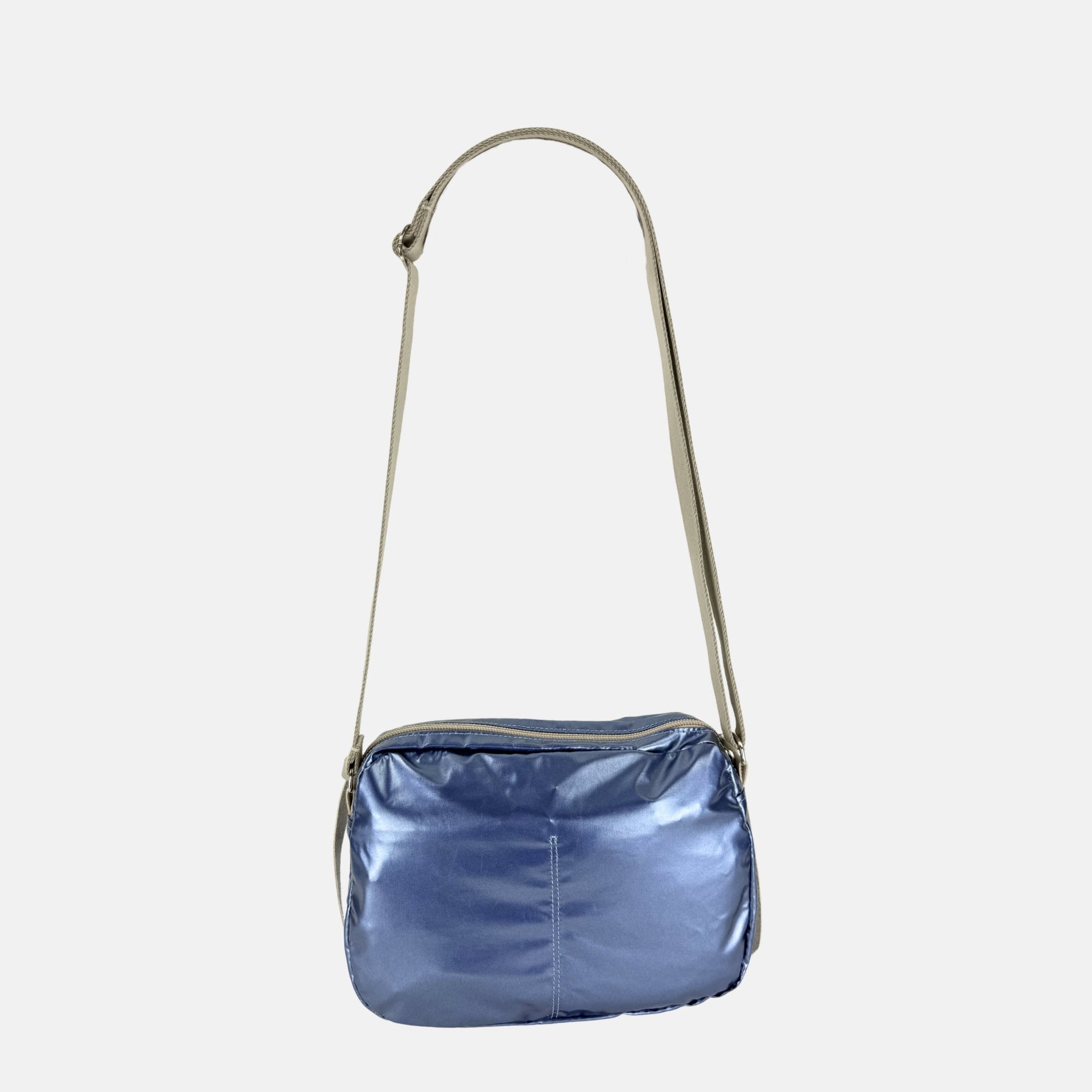 Jack Gomme Original Light Beige Series HAPPY Crossbody Bag in Stella - Big Bag NY